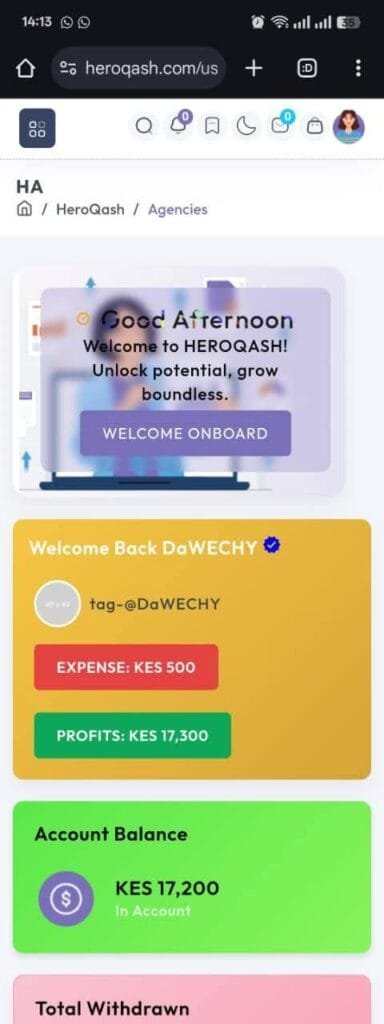 Discover the Earning Potential with the Heroqash App